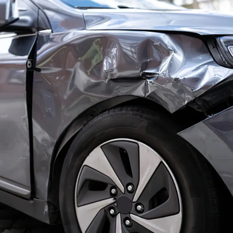 réparation carrosserie gors impact avant